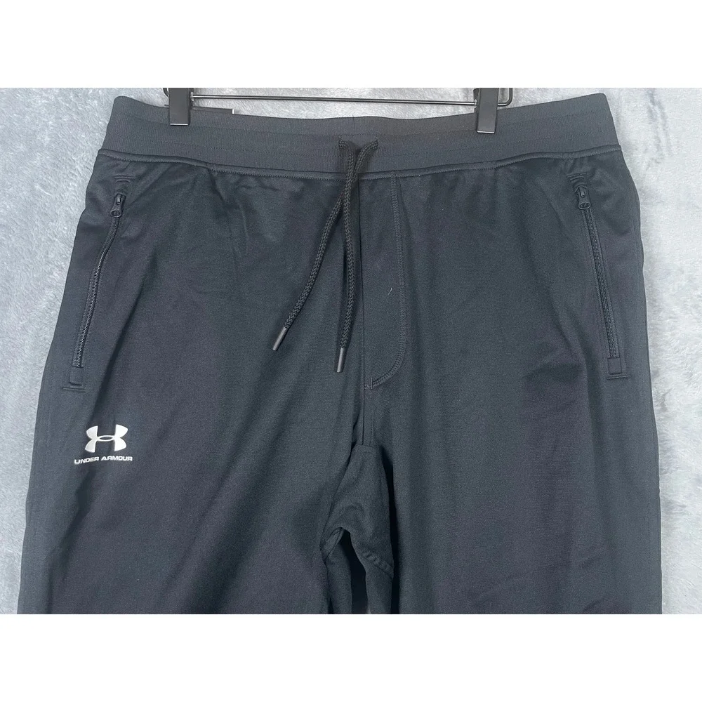 NWT Under Armour Mens XL Sportstyle Tricot Jogger Black